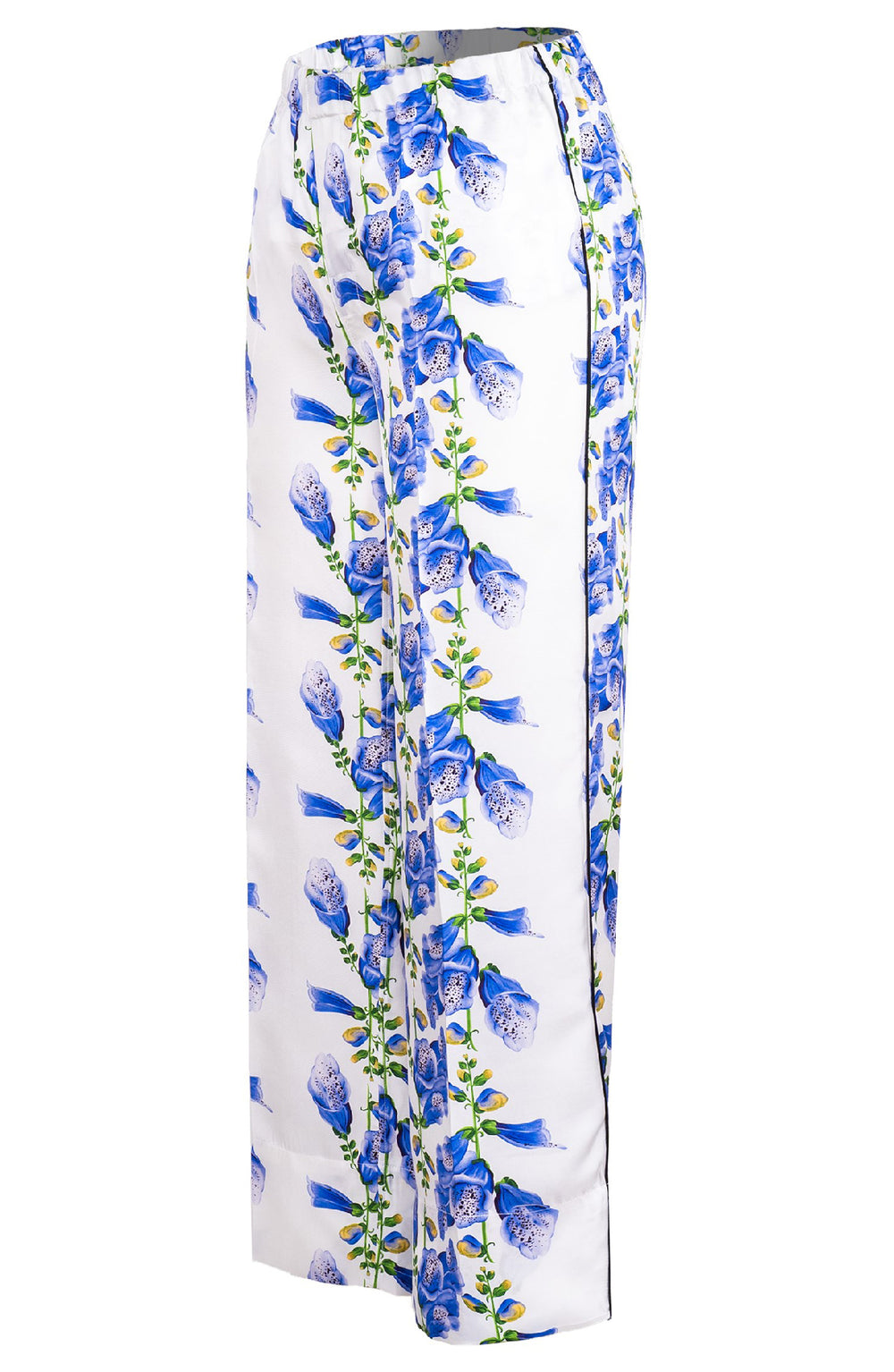 Pants Silk (Fox Glove Flower White)