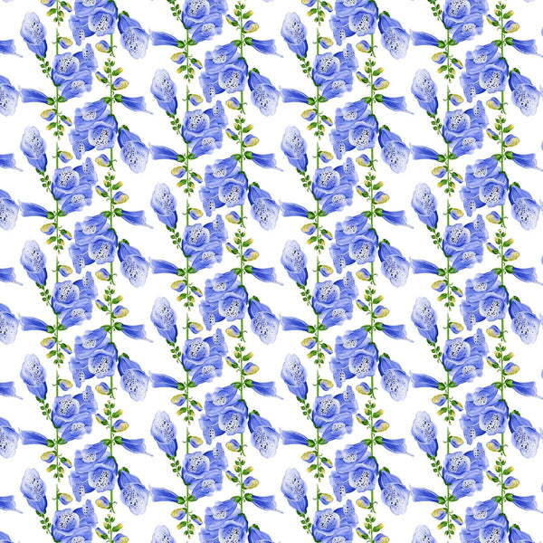 [Create Your Own] Cotton Stretch (Fox Glove Flower Small White)