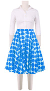 Birdy Skirt #2 Cotton Musola (Fuzzy Dots Small)