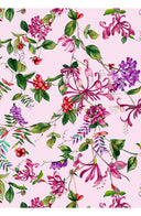 Audrey Dress #4 Shirt Collar 3/4 Sleeve Midi Length Cotton Musola (Gallerie Summer Bouquet)
