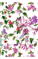 Aster Dress Crew Boat Sleeveless Midi Length Cotton Musola (Gallerie Summer Bouquet)