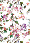 Patricia Dress Shirt Collar 3/4 Sleeve Long +3 Length Cotton Musola (Gallerie Summer Bouquet)