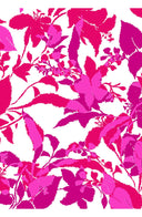 Aster Dress Shirt Collar 3/4 Sleeve Midi Length Cotton Musola (Genova Mono Flower White)