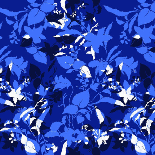 [Create Your Own] Cotton Musola (Genova Mono Flower White)