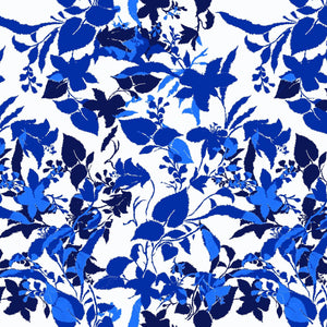 [Create Your Own] Cotton Musola (Genova Mono Flower White)