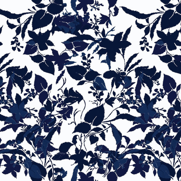 [Create Your Own] Cotton Musola (Genova Mono Flower White)