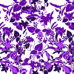 [Create Your Own] Cotton Musola (Genova Mono Flower White)