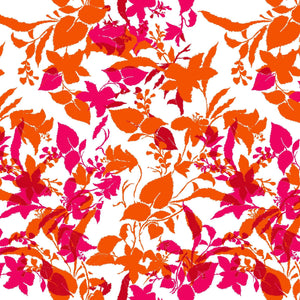 [Create Your Own] Cotton Musola (Genova Mono Flower White)
