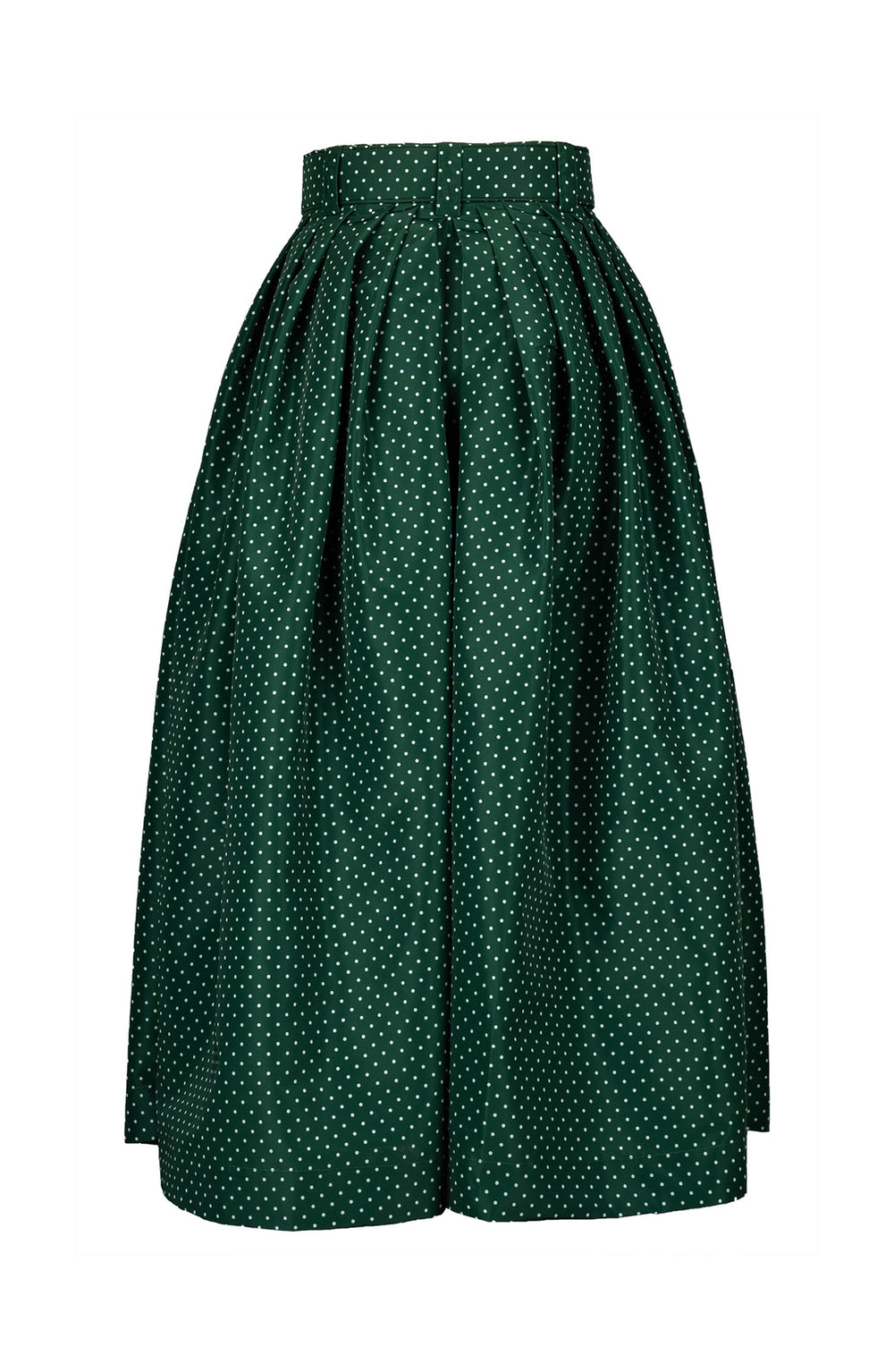 Irene Skirt Midi Length Poliamide Taffta (Gentlemans Dot)