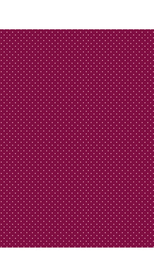 Audrey Dress #3 Shirt Collar 3/4 Sleeve Midi Length Silk Velvet (Gentlemans Dots Dark)