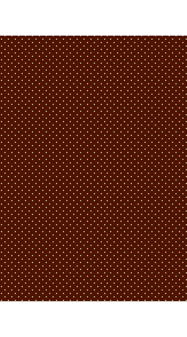 Audrey Dress #3 Shirt Collar 3/4 Sleeve Midi Length Silk Velvet (Gentlemans Dots Dark)