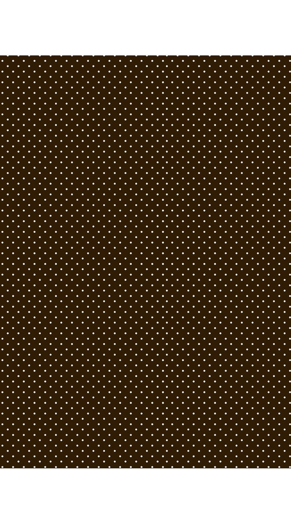 Audrey Dress #3 Shirt Collar 3/4 Sleeve Midi Length Silk Velvet (Gentlemans Dots Dark)