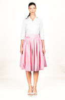 Terry Skirt Long Length Poliamide Taffta (Gentlemans Dot)