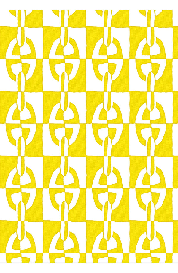 Laurent Dress Shirt Collar 3/4 Sleeve Long Length Cotton Stretch (Geometric Chain)