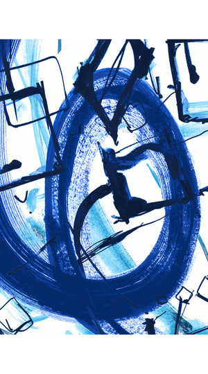 Terry Dress Shirt Collar 3/4 Sleeve Midi Length Poliamide Taffta (Griffiti Art White)