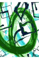 Terry Dress Shirt Collar 3/4 Sleeve Midi Length Poliamide Taffta (Griffiti Art White)