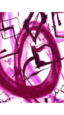 Terry Dress Shirt Collar 3/4 Sleeve Midi Length Poliamide Taffta (Griffiti Art White)