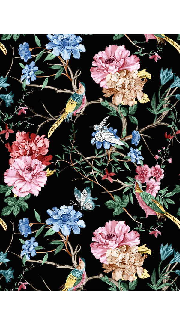 Audrey Dress #2 Shirt Collar 3/4 Sleeve Midi Length Cotton Stretch (Heart Manor)