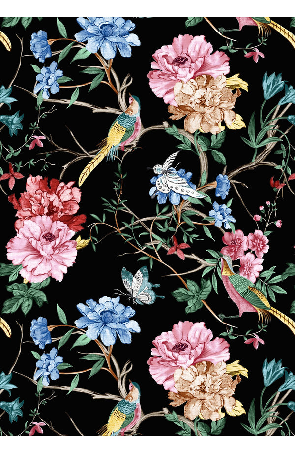 Audrey Dress #4 Shirt Collar 3/4 Sleeve Long Length Musola (Heart Manor)