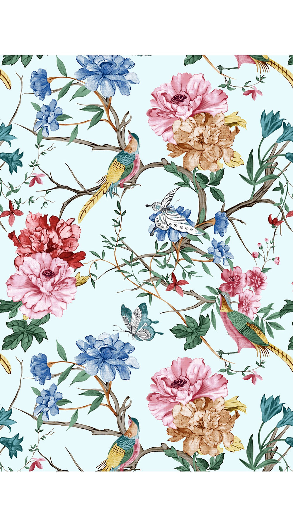 Patricia Dress Crew Neck 3/4 Sleeve Long +3 Length Silk (Heart Manor)