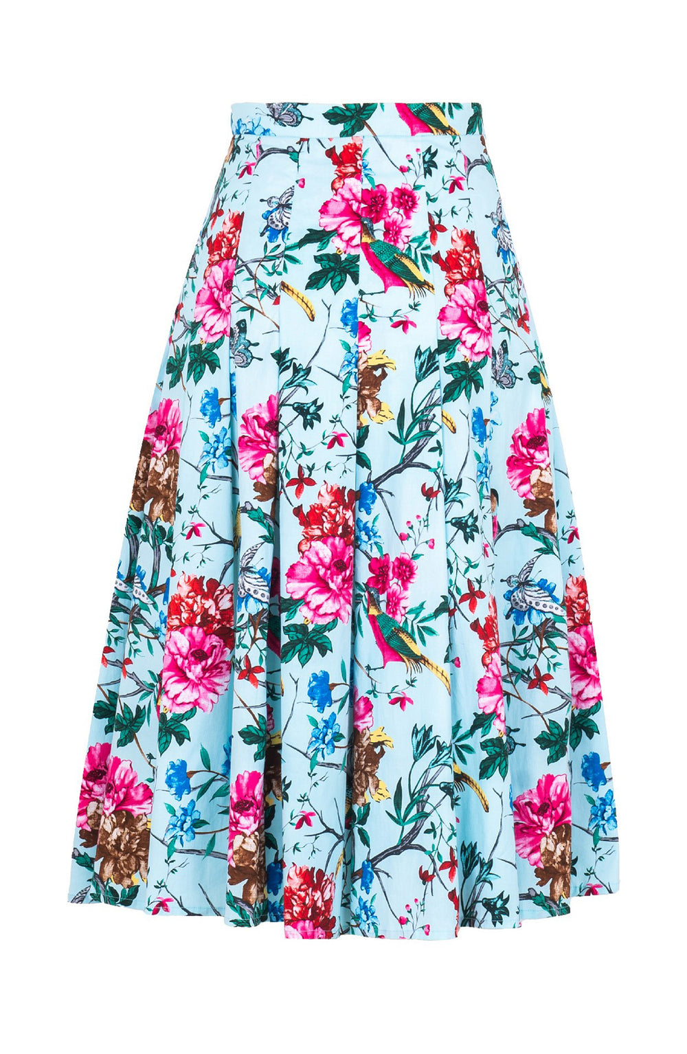 Zeller Skirt Long Length Cotton Stretch (Heart Manor)