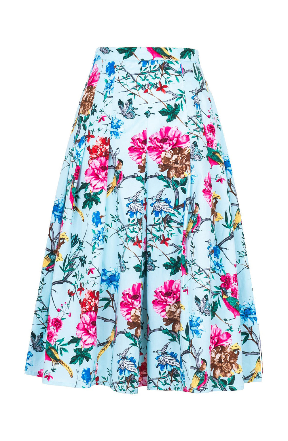 Zeller Skirt Long Length Cotton Stretch (Heart Manor)