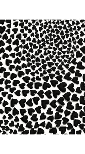 Audrey Dress #4 Shirt Collar 3/4 Sleeve Midi Length Cotton Musola (Heart Wave Big)