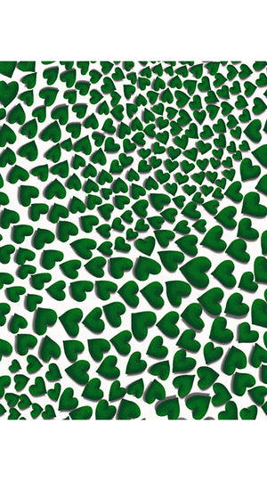 Audrey Dress #4 Shirt Collar 3/4 Sleeve Midi Length Cotton Musola (Heart Wave Big)