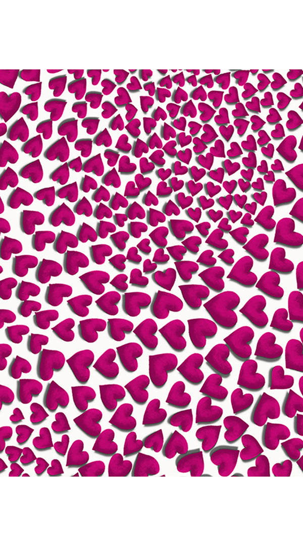 Audrey Dress #4 Shirt Collar 3/4 Sleeve Midi Length Cotton Musola (Heart Wave Big)