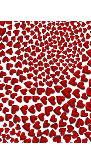 Audrey Dress #4 Shirt Collar 3/4 Sleeve Midi Length Cotton Musola (Heart Wave Big)