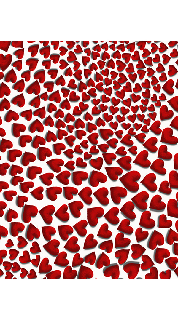 Audrey Dress #4 Shirt Collar 3/4 Sleeve Midi Length Cotton Musola (Heart Wave Big)