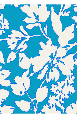 Abelia Dress Crew Neck Sleeveless Midi Length Cotton Stretch (Hemingway Flower Ground)