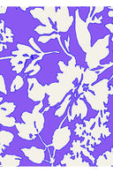 Aster Dress Shirt Collar 3/4 Sleeve Midi Length Cotton Musola (Hemingway Flower Ground)