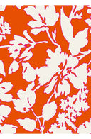 Aster Dress Shirt Collar 3/4 Sleeve Midi Length Cotton Musola (Hemingway Flower Ground)