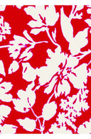 Laurent Dress Shirt Collar 3/4 Sleeve Long Length Cotton Stretch (Hemingway Flower Ground)