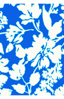 Laurent Dress Shirt Collar 3/4 Sleeve Long Length Cotton Stretch (Hemingway Flower Ground)