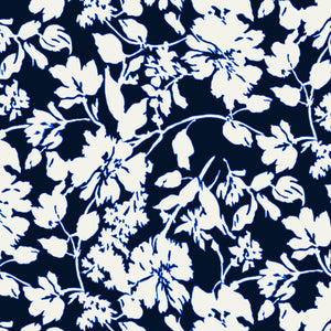 [Create Your Own] Cotton Stretch (Hemingway Flower Ground)
