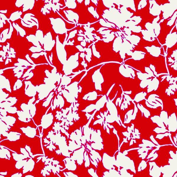 [Create Your Own] Cotton Stretch (Hemingway Flower Ground)