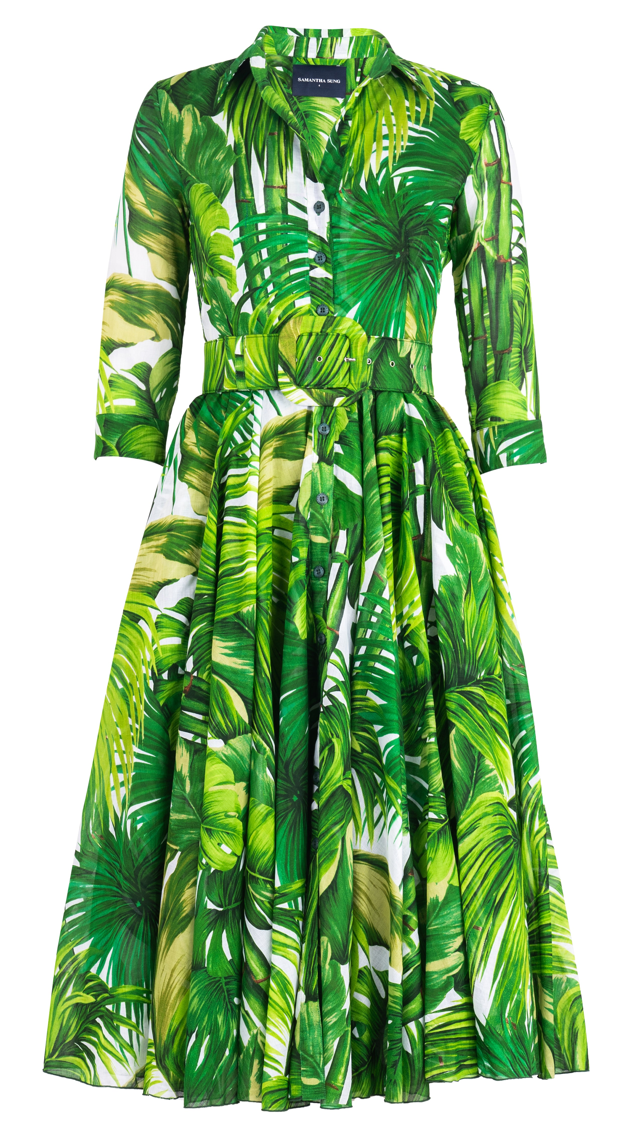 ワンピース SAMANTHA SUNG SS25 Dresses (ASTER BUGANVILLE WHITE ROSE) Printed Aster Dress by Samantha Sung – Boyds