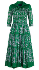 Aster Dress Shirt Collar 3/4 Sleeve Maximum Length Cotton Musola (Horse Chain)