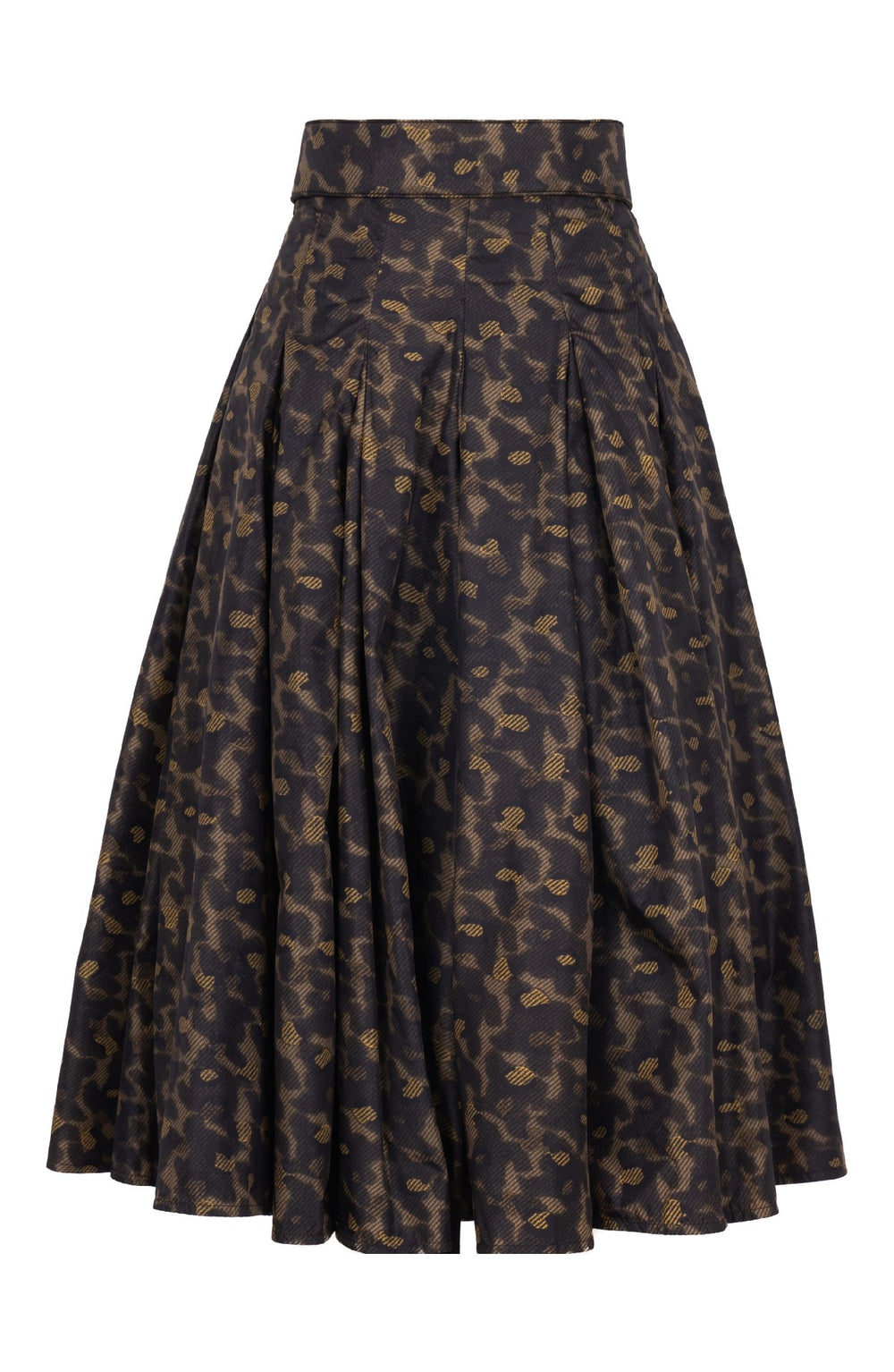 Samantha Skirt Midi Length Poliamide Taffta (Hounds Dots)