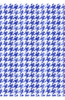 Audrey Dress #4 Shirt Collar 3/4 Sleeve Midi Length Cotton Musola (Houndstooth Toile White)