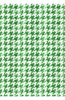 Audrey Dress #4 Shirt Collar 3/4 Sleeve Midi Length Cotton Musola (Houndstooth Toile White)