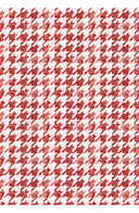 Laurent Dress Shirt Collar 3/4 Sleeve Long Length Cotton Stretch (Houndstooth Toile White)