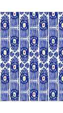 Laurent Dress Shirt Collar 3/4 Sleeve Long Length Cotton Stretch (Ikat Gap)