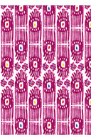 Audrey Dress #1 Shirt Collar 3/4 Sleeve Midi Length Cotton Stretch (Ikat Gap)