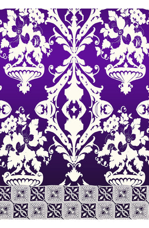 Aster Dress Crew Neck Sleeveless Midi Length Cotton Musola (Impero Ombre)