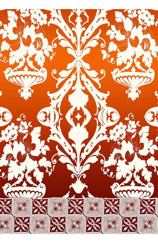 Aster Dress Boat Neck Sleeveless Midi Length Cotton Musola (Impero Ombre)