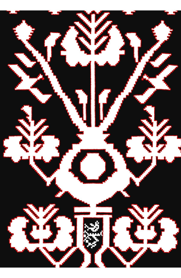 Aster Dress Shirt Collar 3/4 Sleeve Maximum Length Cotton Musola (Kos Embroidery Ground)