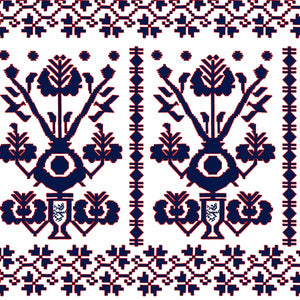[Create Your Own] Cotton Musola (Kos Embroidery White)